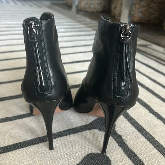 L.A.M.B high heel open toe bootie. - Picture 3 of 8